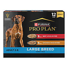 Purina Pro Plan Specialized Large Breed Variety Pack Adult Wet Dog Food - 13 oz, 12 Count