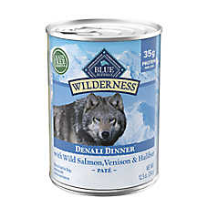 Blue Buffalo? Wilderness Denali Dinner Adult Wet Dog Food - Grain Free, Salmon, Venison & Halibut