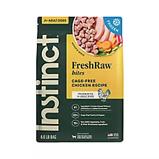 Instinct® Raw Bites Adult Frozen Dog Food - Raw, Grain Free, Chicken