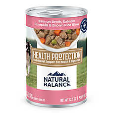 Natural Balance Health Protection Adult Wet Dog Food - Salmon, Pumpkin & Rice, 12.5 oz