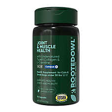 Rooted Owl? Cat & Dog Hip & Joint & Muscle Supplement for Cats & Small Dogs, Capsules, 30 Ct