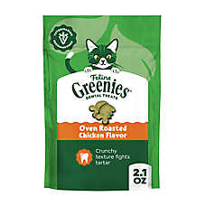 Greenies&trade; Feline Greenies Adult Cat Dental Treats - Dental Care, Natural, Chicken