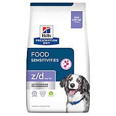 Hill's Prescription Diet Z/D Food Sensitivities Low Fat Hydrolyzed Soy Recipe Dry Dog Food - Chicken