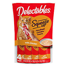 Hartz Delectables Lickable Treats &trade; Squeeze Up &trade; Cat Treats