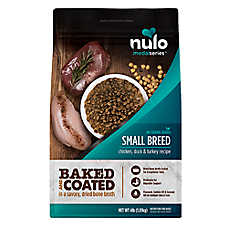 Nulo MedalSeries Baked & Coated Small Breed All Life Stages Dry Dog Food - Chicken, Duck & Turkey