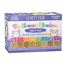 Weruva Slide N' Serve The Showcase Chowdown Wet Cat Food - Variety Pack, 16ct