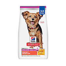 Hill's Science Diet Perfect Digestion Small & Mini Adult Dog Dry Food - Chicken & Brown Rice Recipe