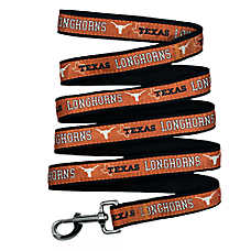 Pets First Texas Longhorns Satin Pet Leash