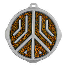 Outward Hound Fun Feeder Slow Bowl Peace