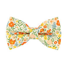 Made By Cleo? Aurora Yellow Floral Cat Bow Tie