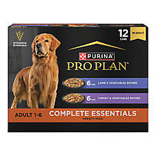 Pro Plan Complete Essentials in Gravy Variety Pack Adult Wet Dog Food - 13 oz, 12 Count