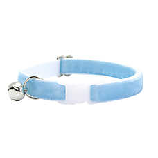Made By Cleo? Velvet Frost Blue Cat Collar