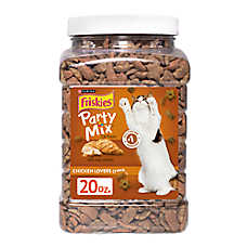 Purina? Friskies? Party Mix All Life Stages Cat Treats - Chicken, With Vitamins