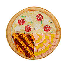 Joyhound? Classroom Snuffle Puzzle Pizza Burrow & Play Mat Dog Toy