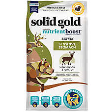 Solid Gold Nutrient Boost Buck Wild Adult Dog Food - Sensitive Stomach, Venison