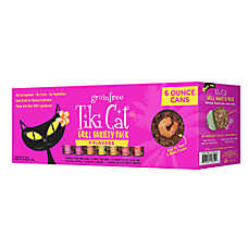 Tiki Cat? Grill Wet Cat Food Non-GMO, Grain & Potato Free - Variety Pack, 8 CT, 48 OZ