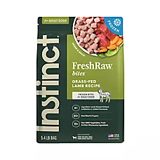 Instinct® Raw Bites Adult Frozen Dog Food - Raw, Grain Free, Lamb